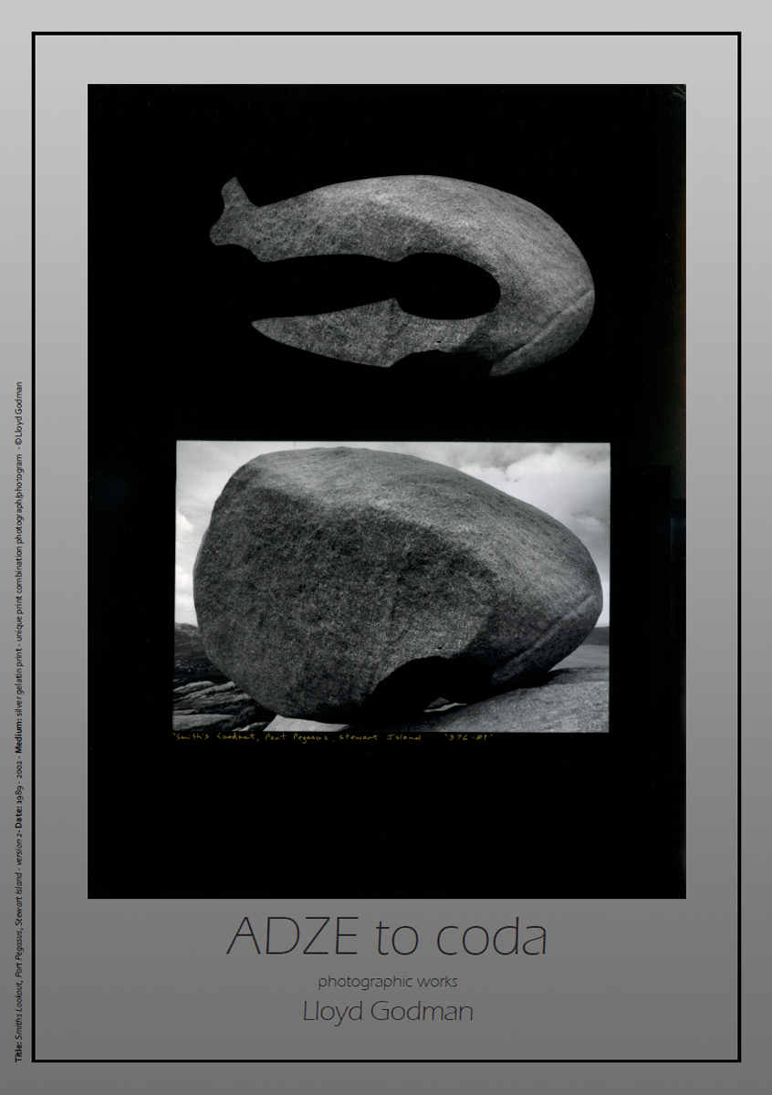 Art Poster adze to coda, lloyd godman