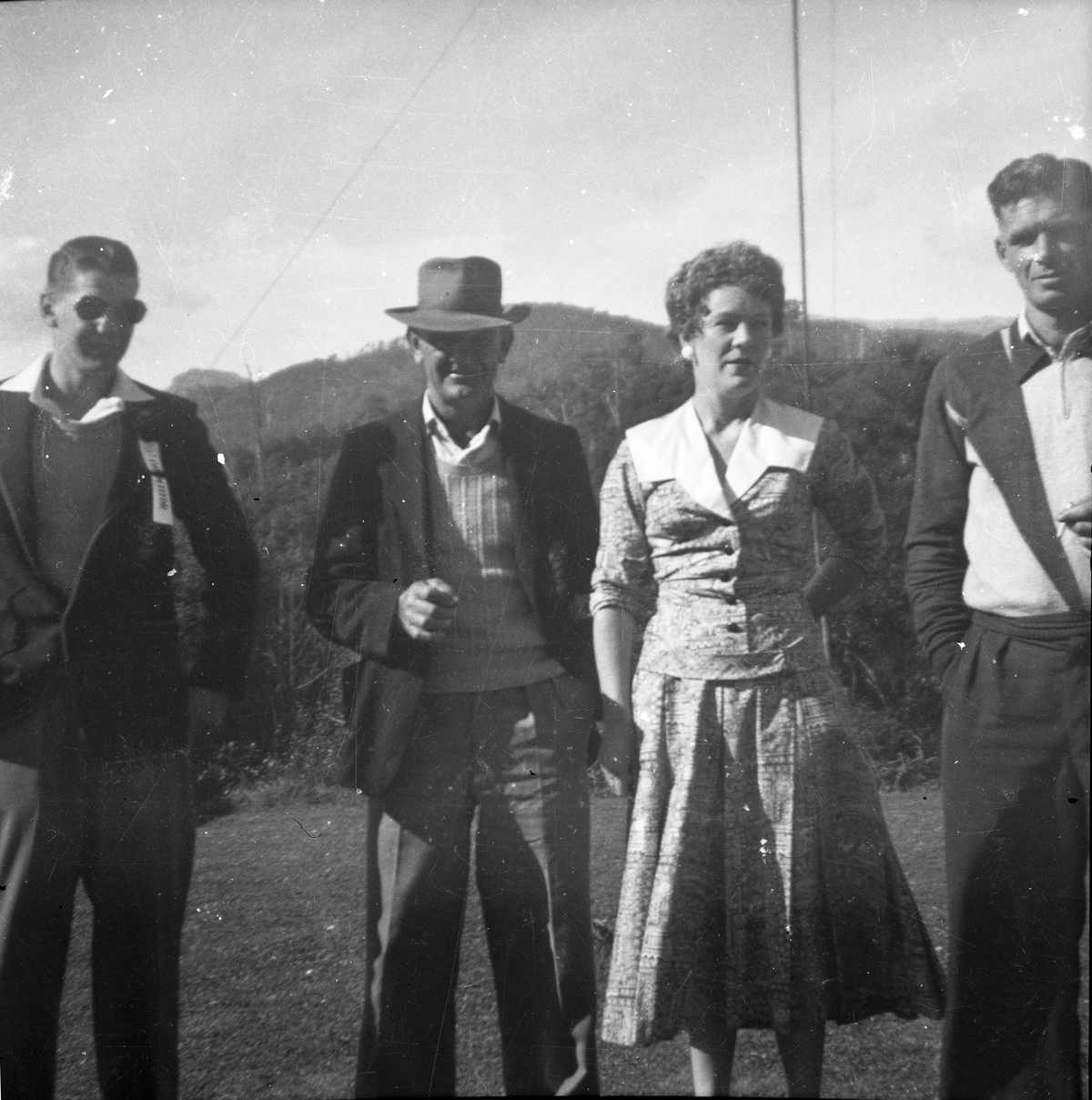 New Zealand boxing trip - Otago boxing trainer Harols Kindley second from left