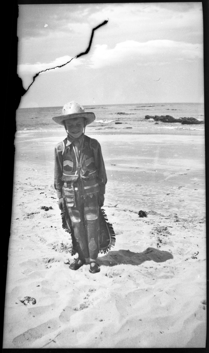 Peter Stewart in cowboy out fit