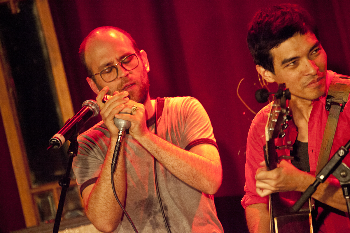 Moriarty, Spiegeltent , Lloyd Godman