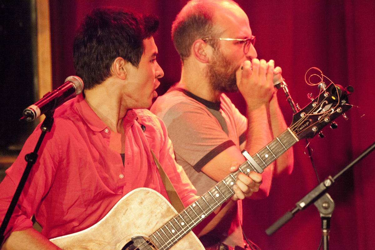 Moriarty, Spiegeltent , Lloyd Godman