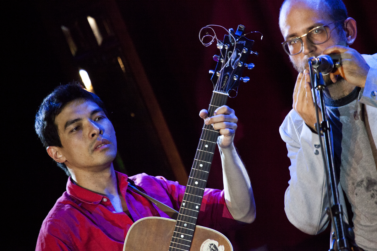 Moriarty, Spiegeltent , Lloyd Godman
