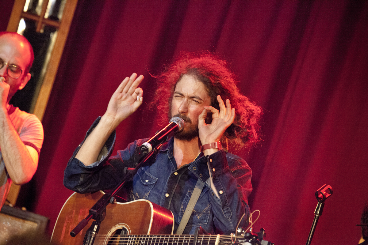 Moriarty, Spiegeltent , Lloyd Godman