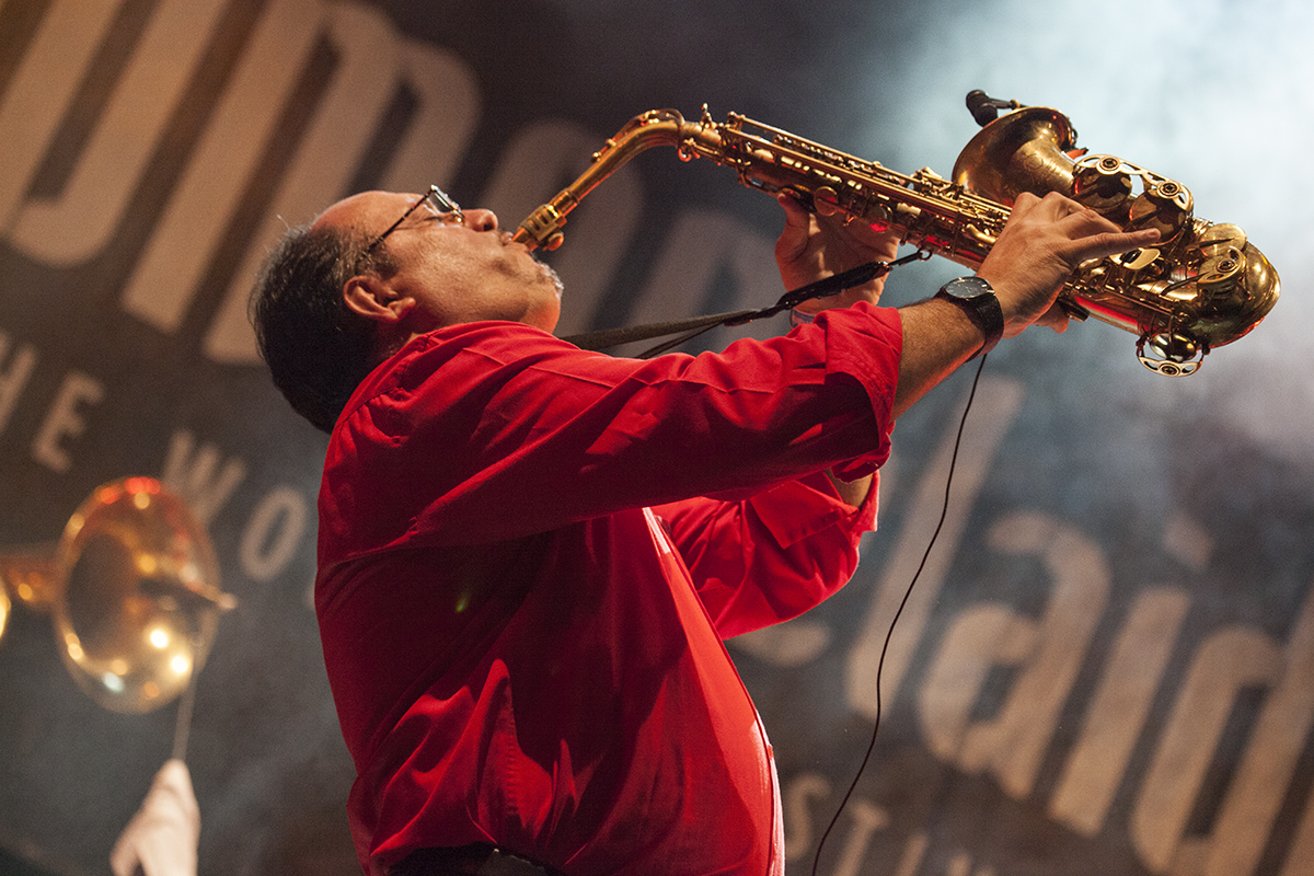 Lloyd Godman, Fanfare Ciocarlia, Womad, Womadalaide, 2015
