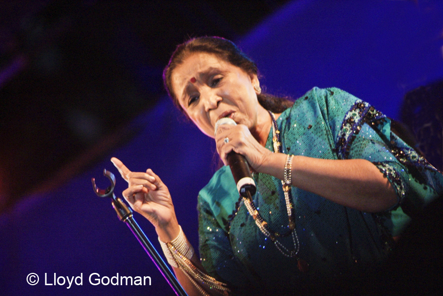 Asha Bhosle - with Kronos Quartet and Wu Man - Womad - Adelaide - Australia - 2007