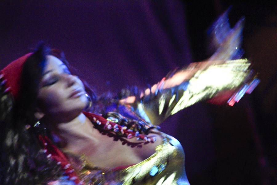 Natacha Atlas - Womad - Adelaide - Australia - 2009 -Photograph Lloyd Godman 