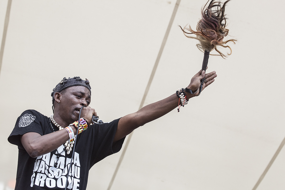 Ba Ba Zula, Womad, Womadalaide, 2017, Photograph Lloyd Godman